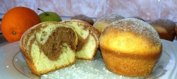 Очень вкусные кексы на сметане